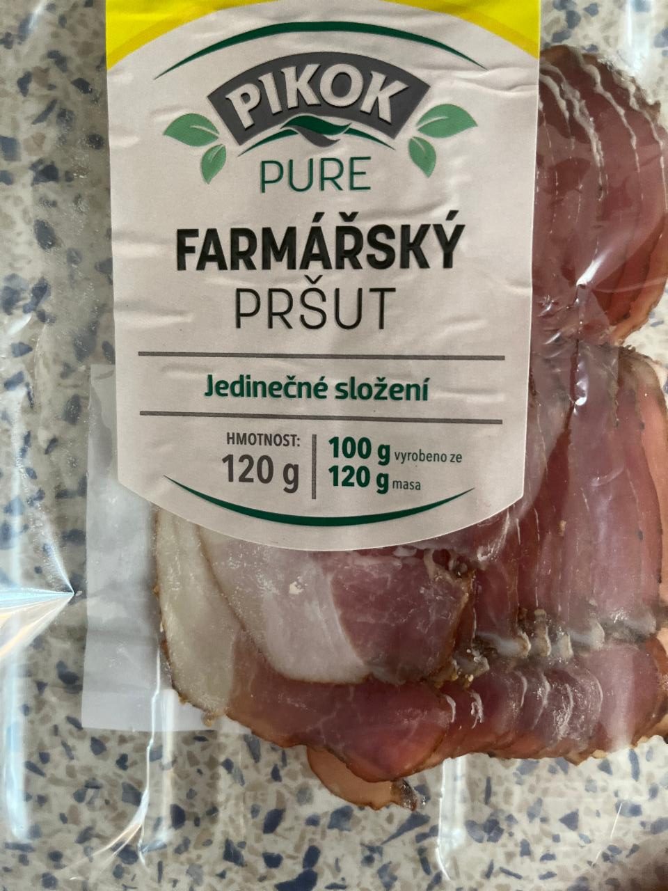 Fotografie - Farmářský Pršut Pikok Pure