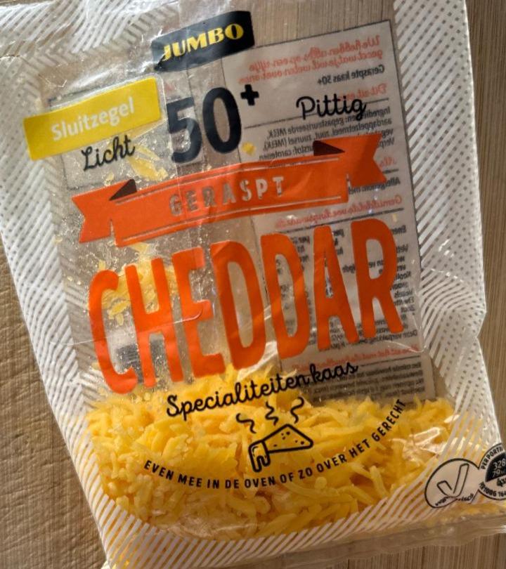 Fotografie - Geraspt cheddar Jumbo