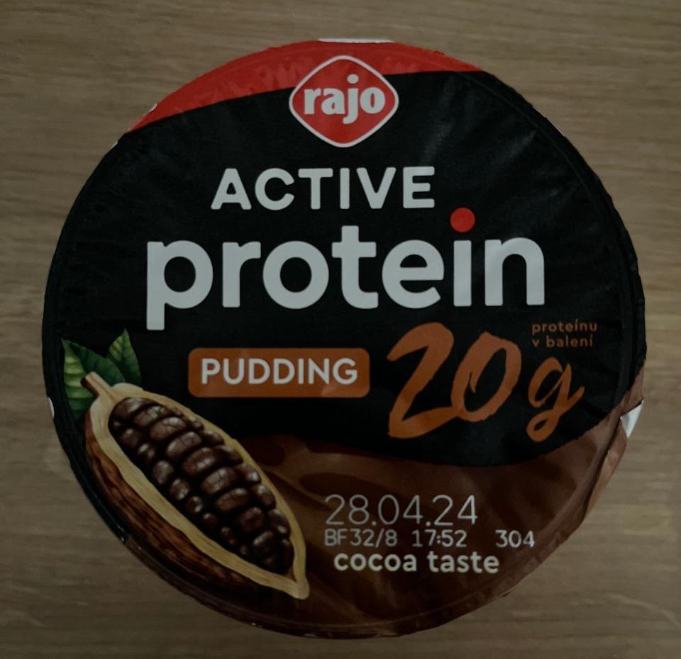 Fotografie - Active protein pudding cocoa taste Rajo