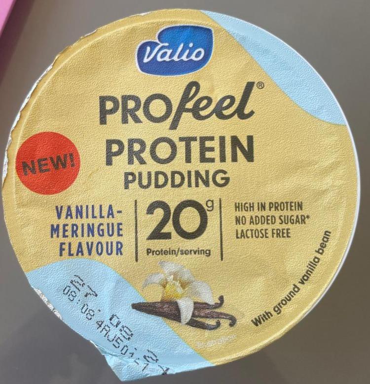 Fotografie - PROfell protein pudding vanilla-meringue flavour Valio