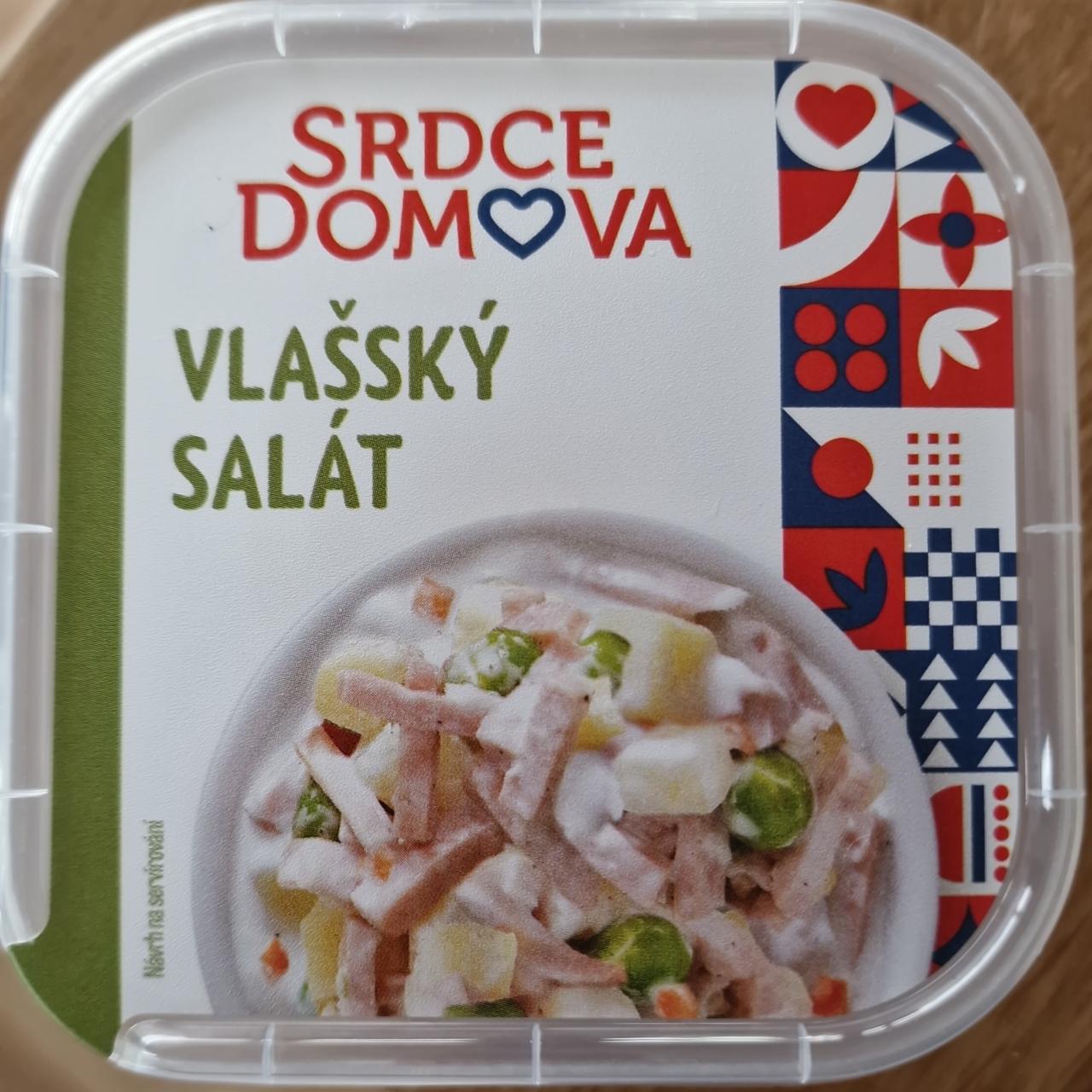 Fotografie - Vlašský salát Srdce domova