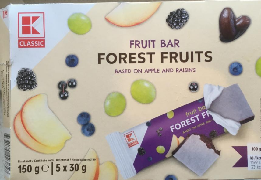 Fotografie - Fruit bar forest fruits K-Classic