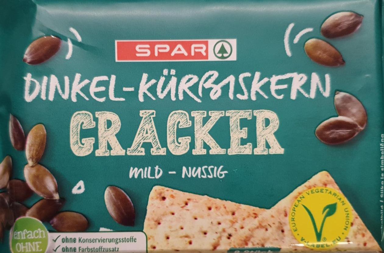 Fotografie - Dinkel-Kurbiskern Cracker