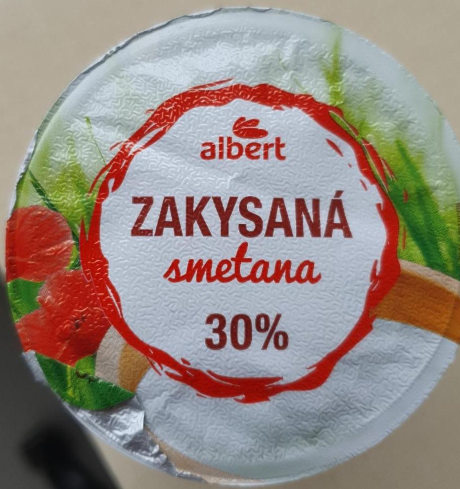 Fotografie - Zakysaná smetana 30% Albert