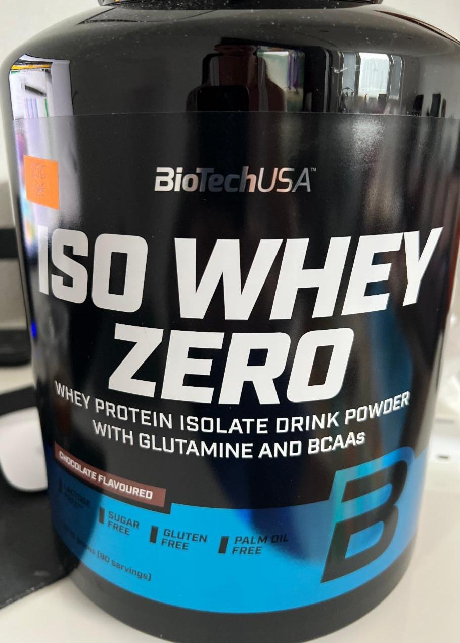 Fotografie - ISO WHEY ZERO chocolate BioTechUSA