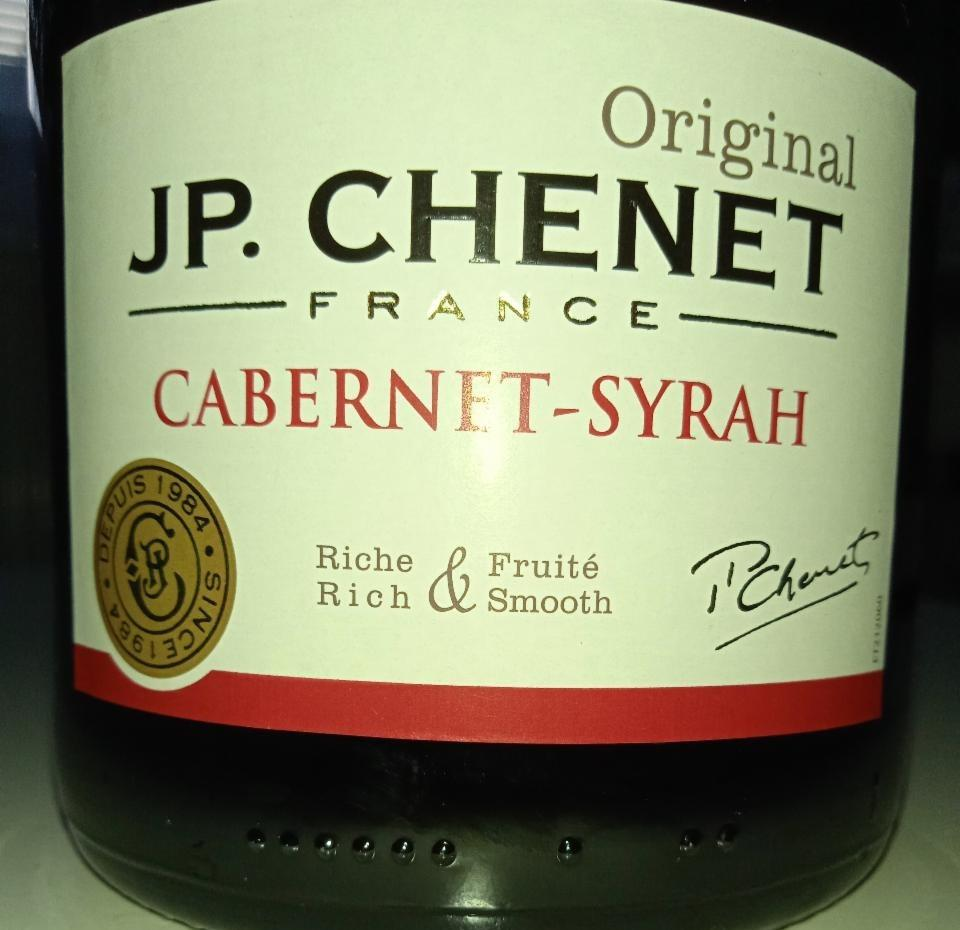 Fotografie - J. P. Chenet Cabernet Syrah