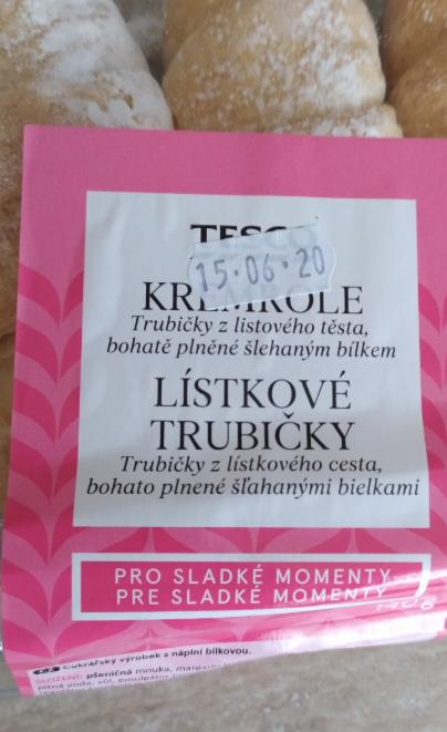 Fotografie - Kremrole pro sladké momenty Tesco