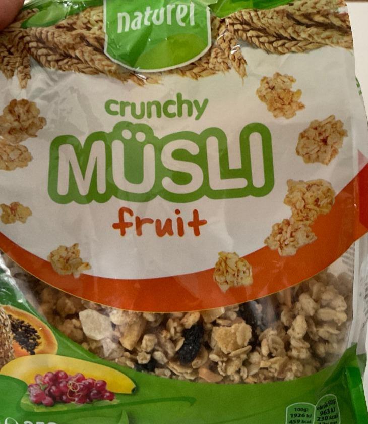 Fotografie - Crunchy Müsli fruit Naturel