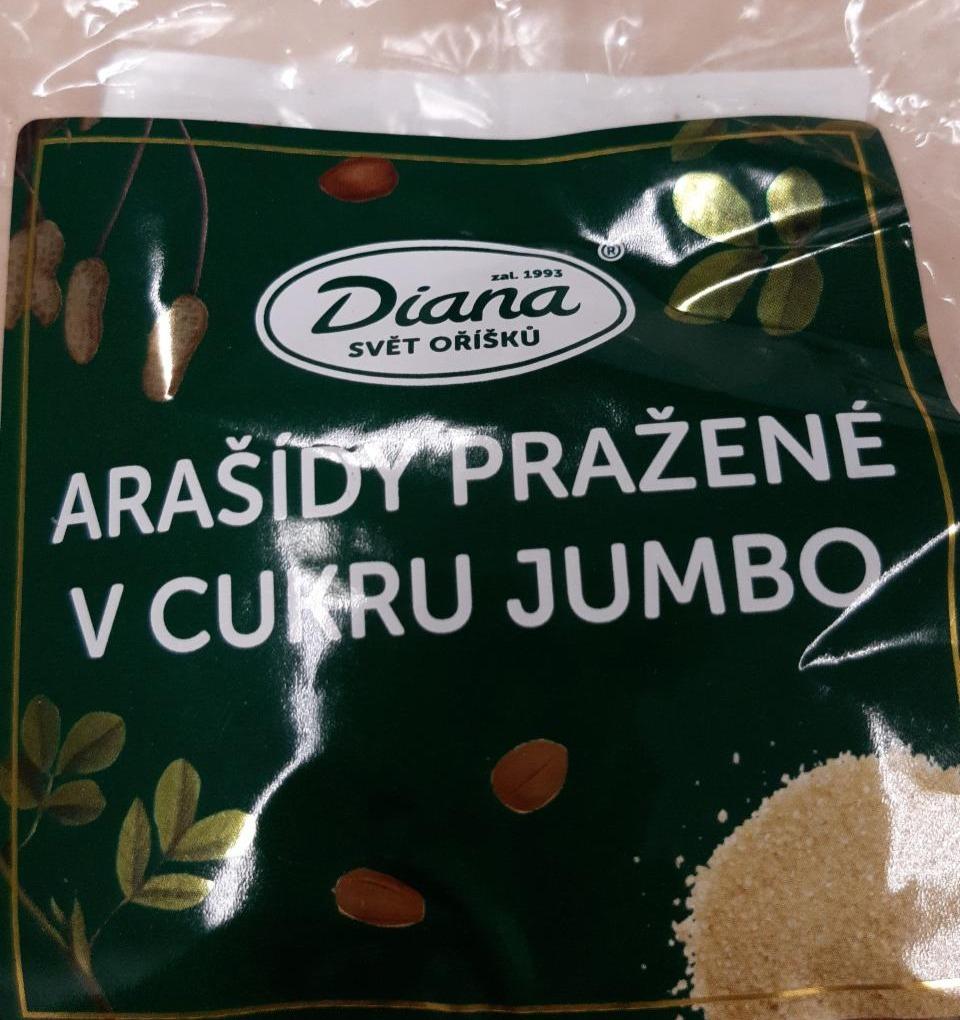 Fotografie - Arašídy pražené v cukru Jumbo Diana Svět oříšků