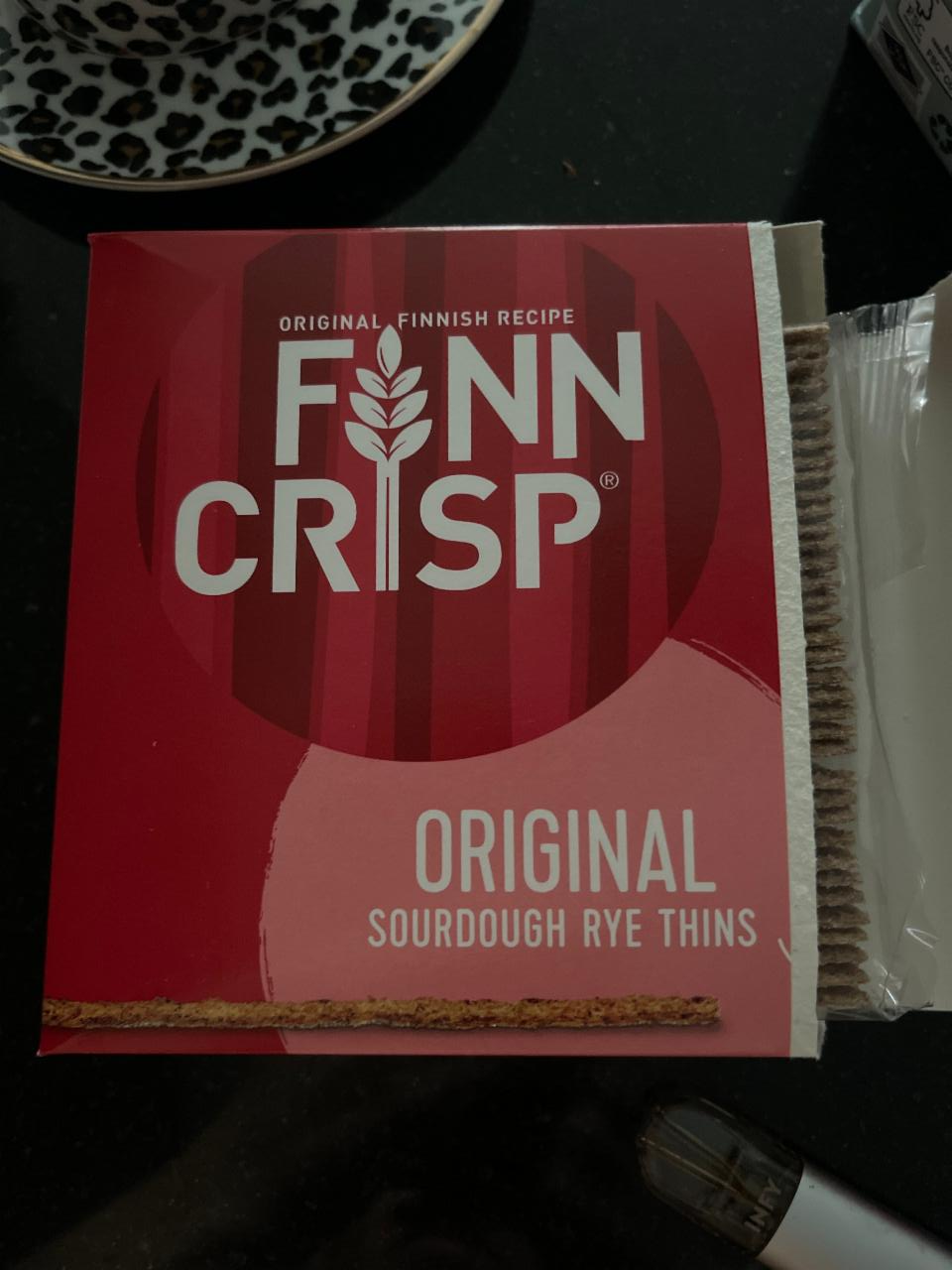 Fotografie - original thins rye crispbread Finn Crisp