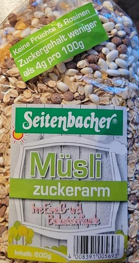 Fotografie - Müsli zuckerarm Seitenbacher