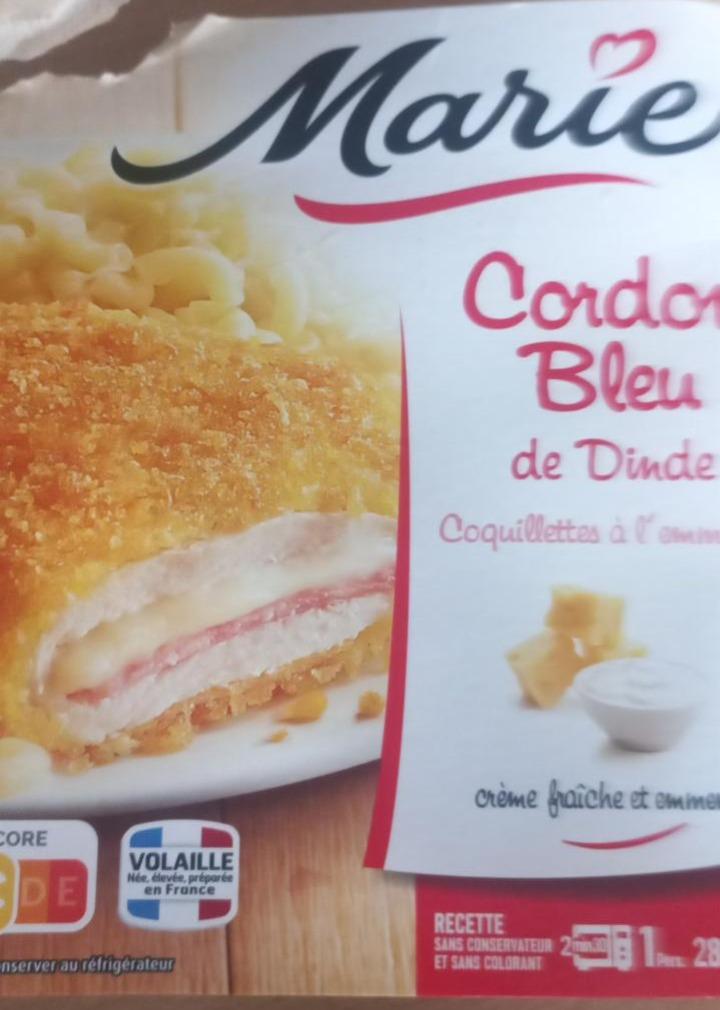 Fotografie - Cordon Bleu de Dinde Coquillettes à l'emmental Marie