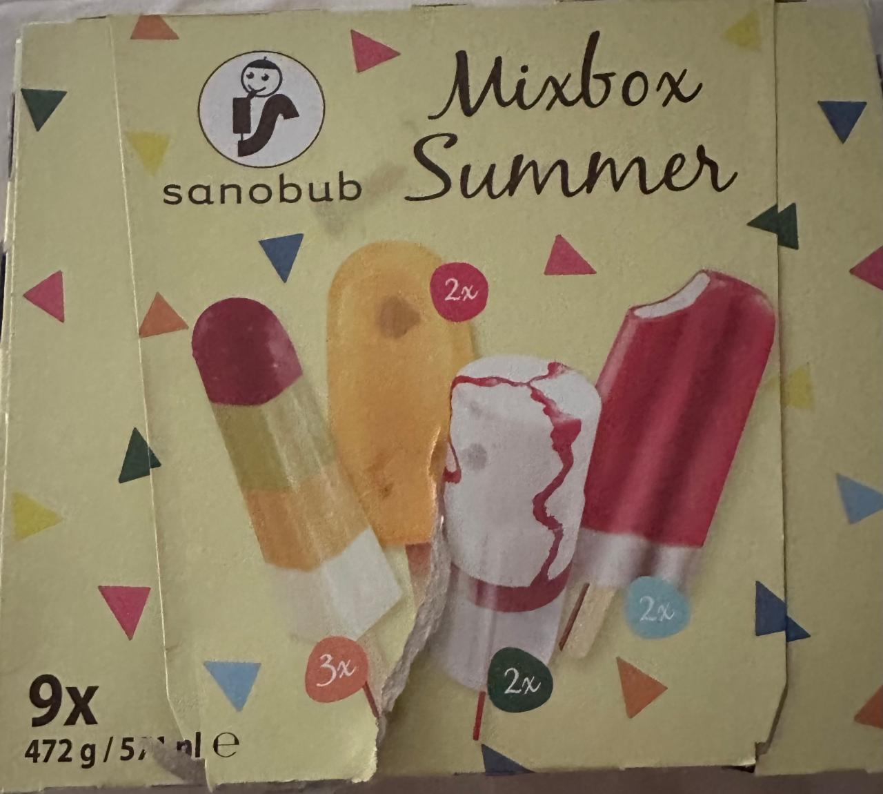 Fotografie - Mixbox sumer push up Sanobub