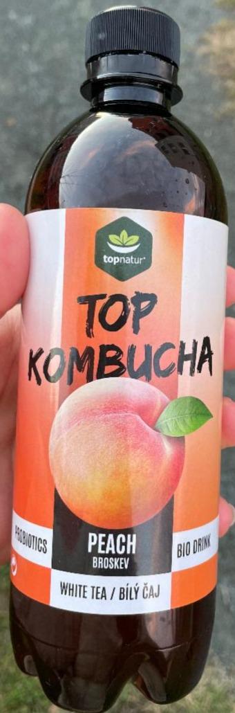 Fotografie - TOP Kombucha Broskev Bílý čaj Topnatur