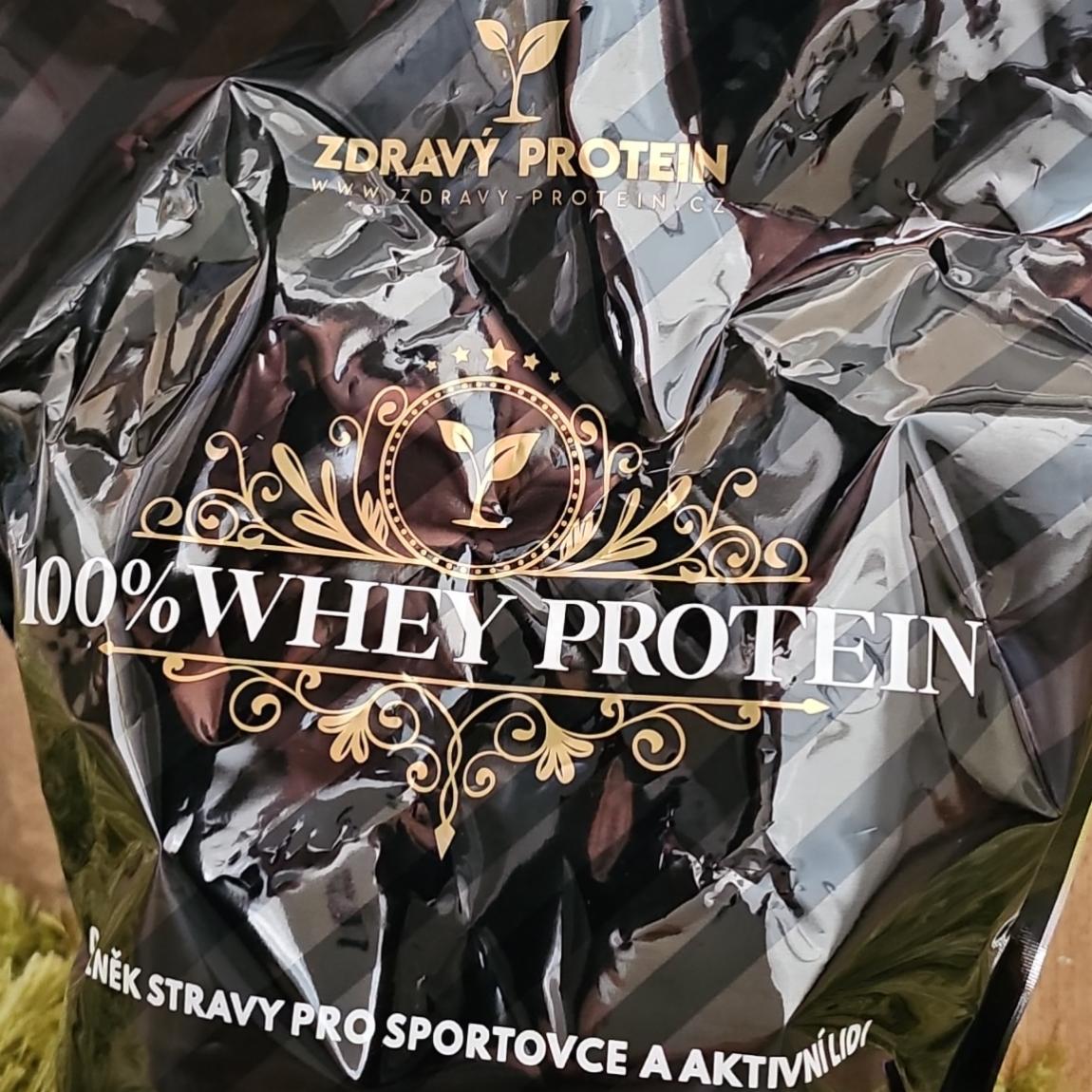 Fotografie - 100% Whey protein pistácie Zdravý protein