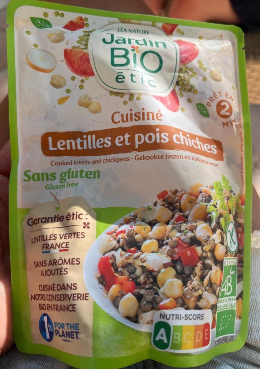 Fotografie - Cuisiné Lentilles et pois chiches Jardin Bio