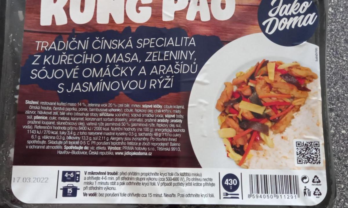 Fotografie - Kung pao s jasmínovou rýži Jako Doma