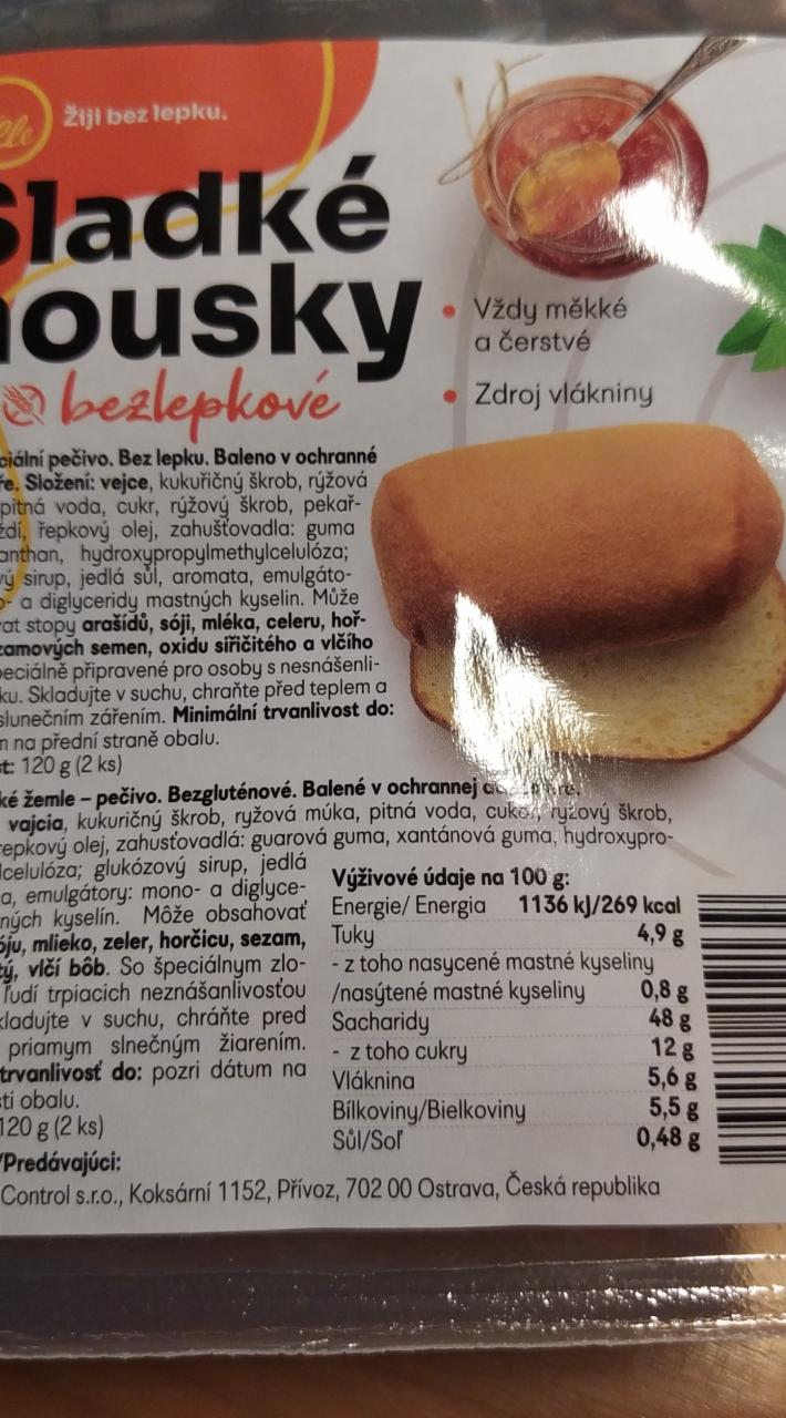 Fotografie - Sladké housky bezlepkové VeLe