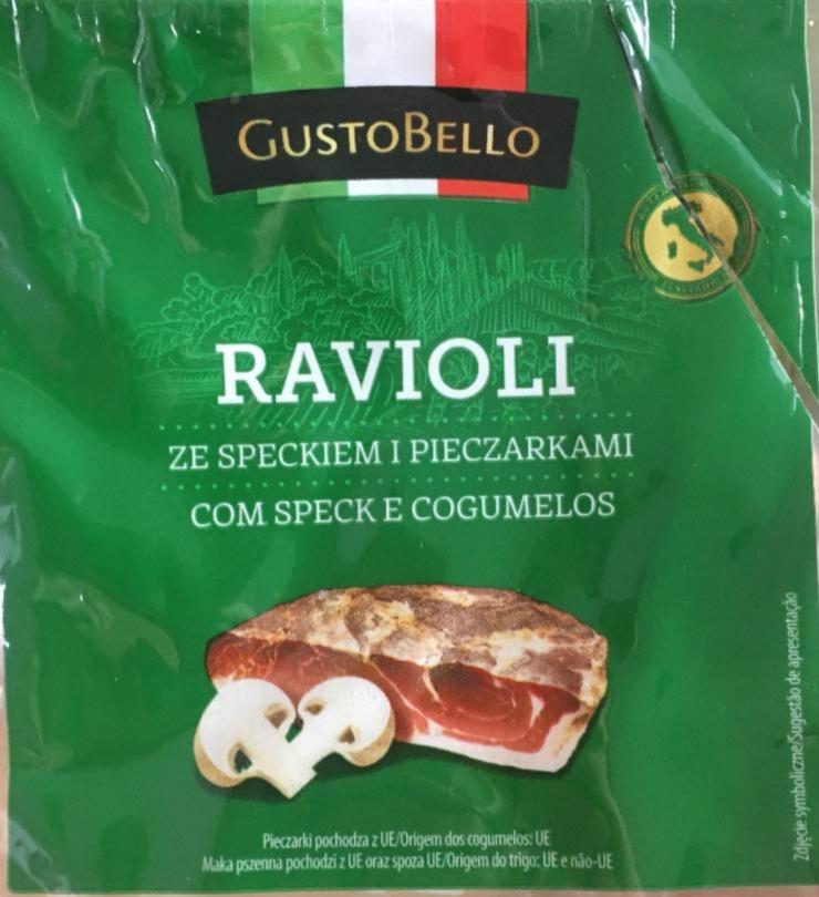 Fotografie - Ravioli ze speckiem i pieczarkami GustoBello