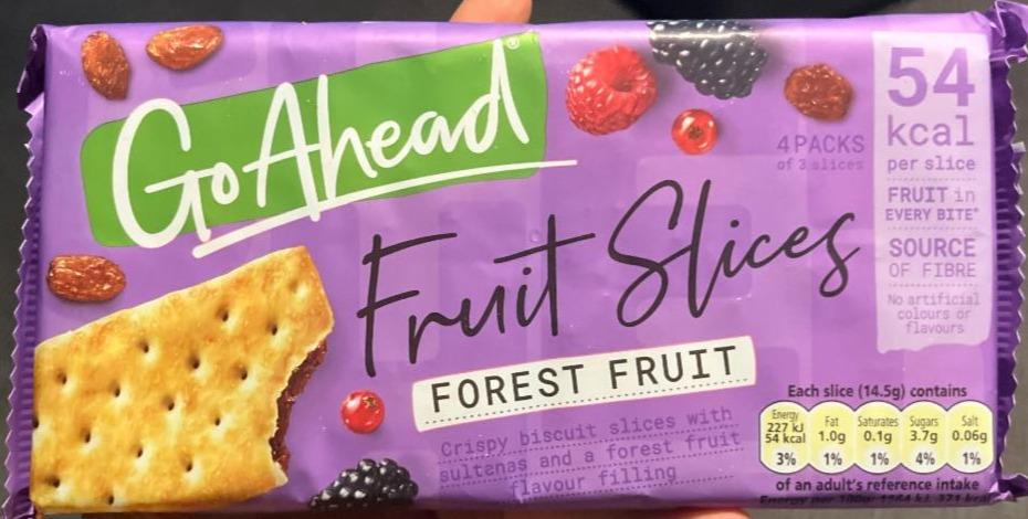 Fotografie - Fruit Slices forest fruit Go Ahead