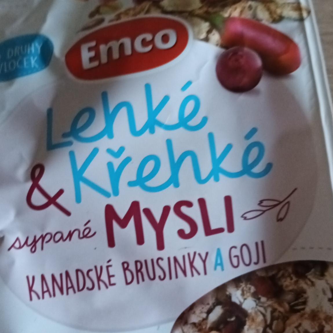 Fotografie - Lehké & Křehké sypané Mysli Kanadské brusinky a goji Emco