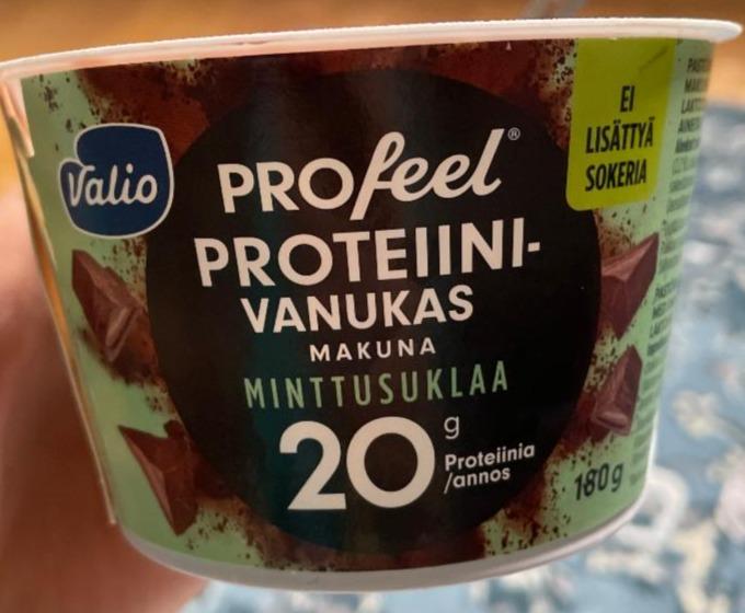 Fotografie - PROfeel proteiinivanukas makuna minttusuklaa Valio