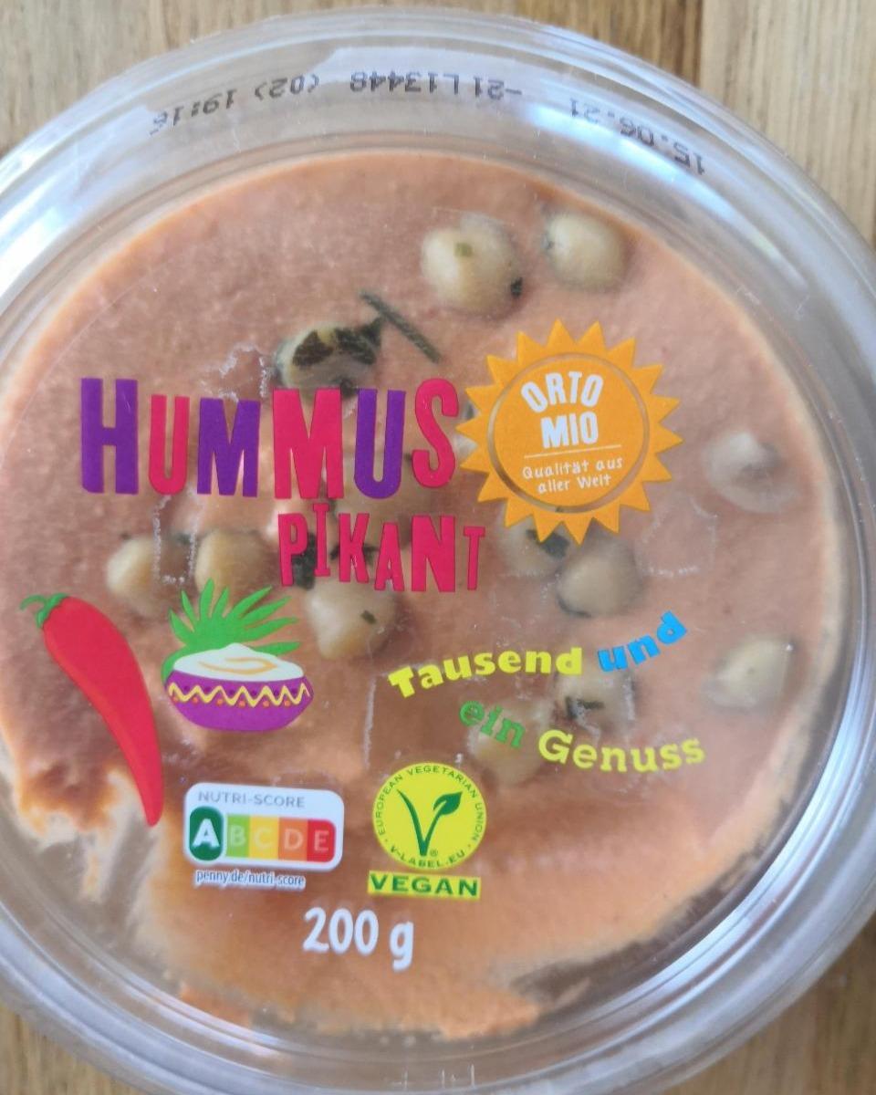 Fotografie - Hummus pikant Orto Mio