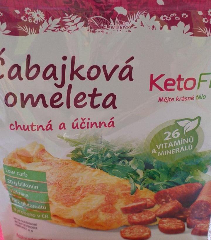 Fotografie - Ketofit omeleta čabajková