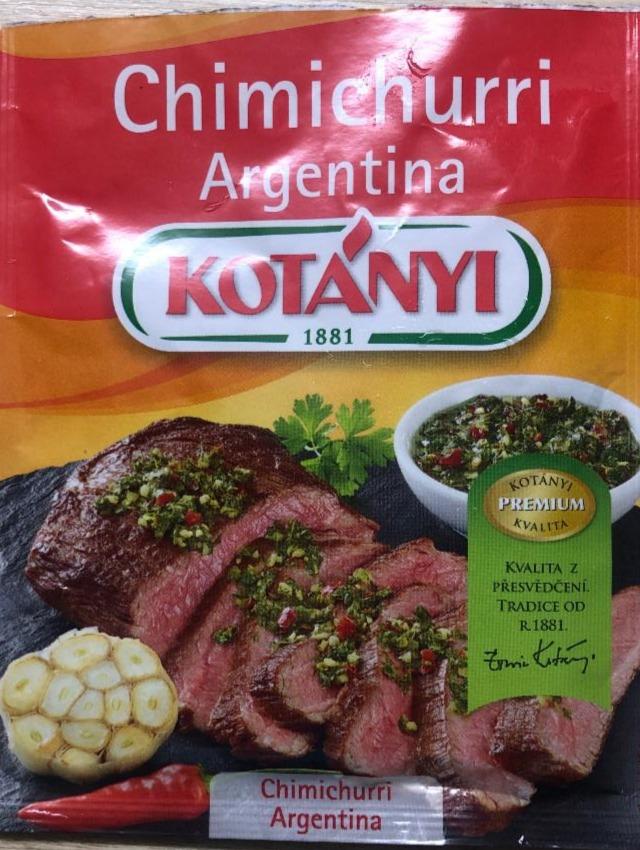 Fotografie - Chimichurri Argentina Kotányi