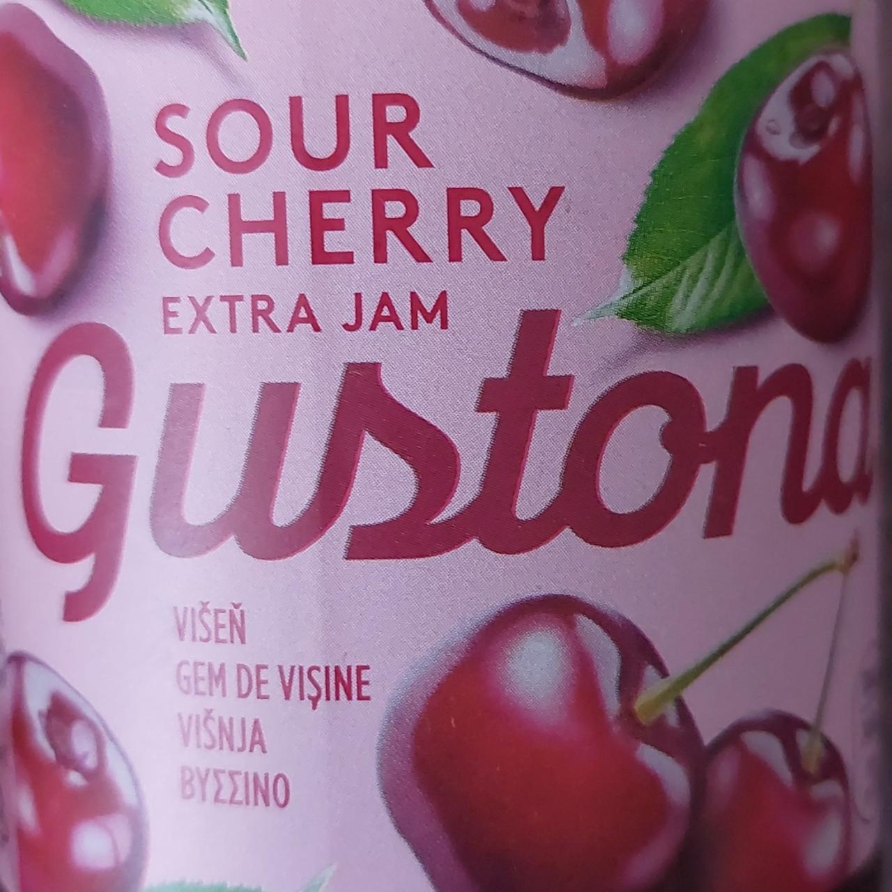 Fotografie - Sour Cherry extra jam Gustona