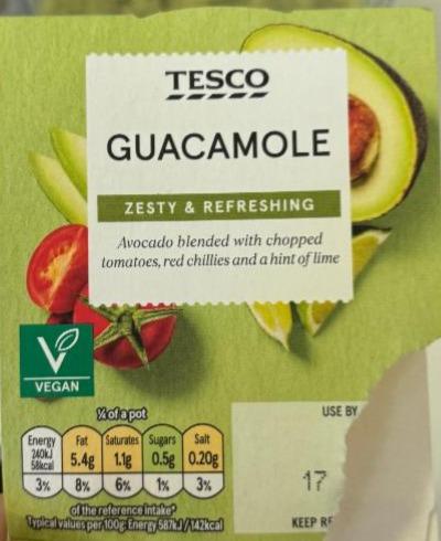 Fotografie - Guacamole Tesco