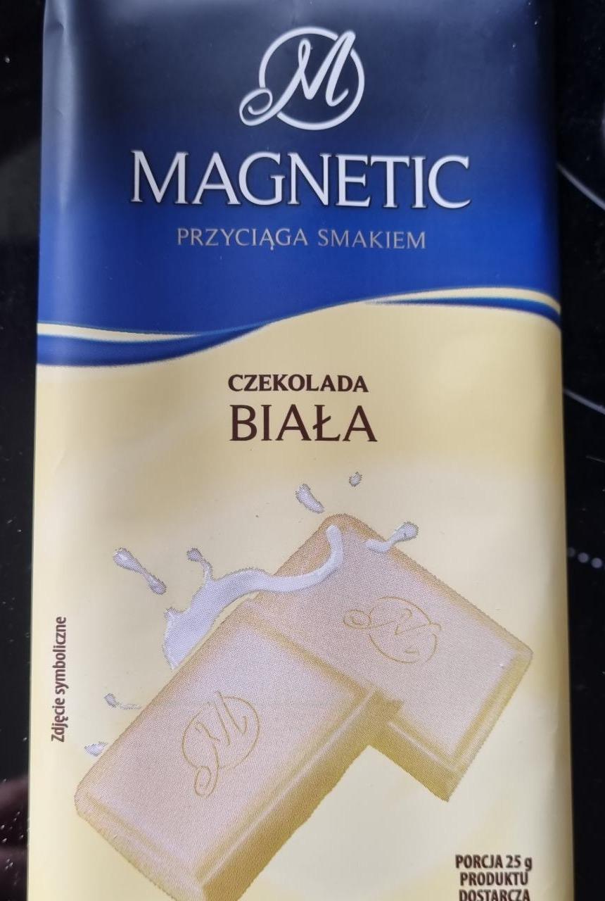 Fotografie - Czekolada Biała Magnetic