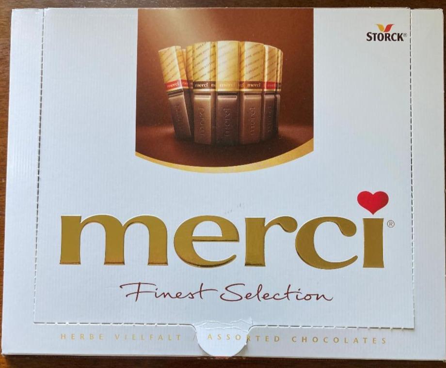 Fotografie - Merci finest selection Dark chocolates