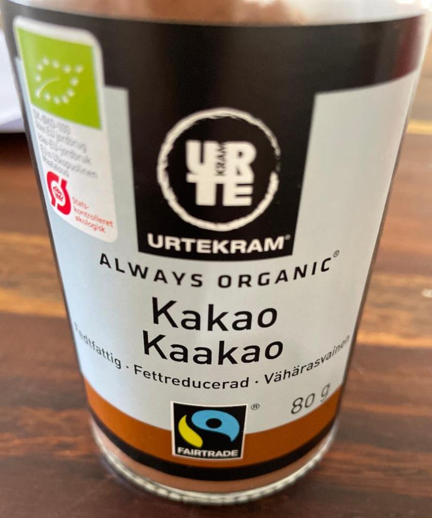 Fotografie - Organic Kaakao vähärasvainen Urtekram