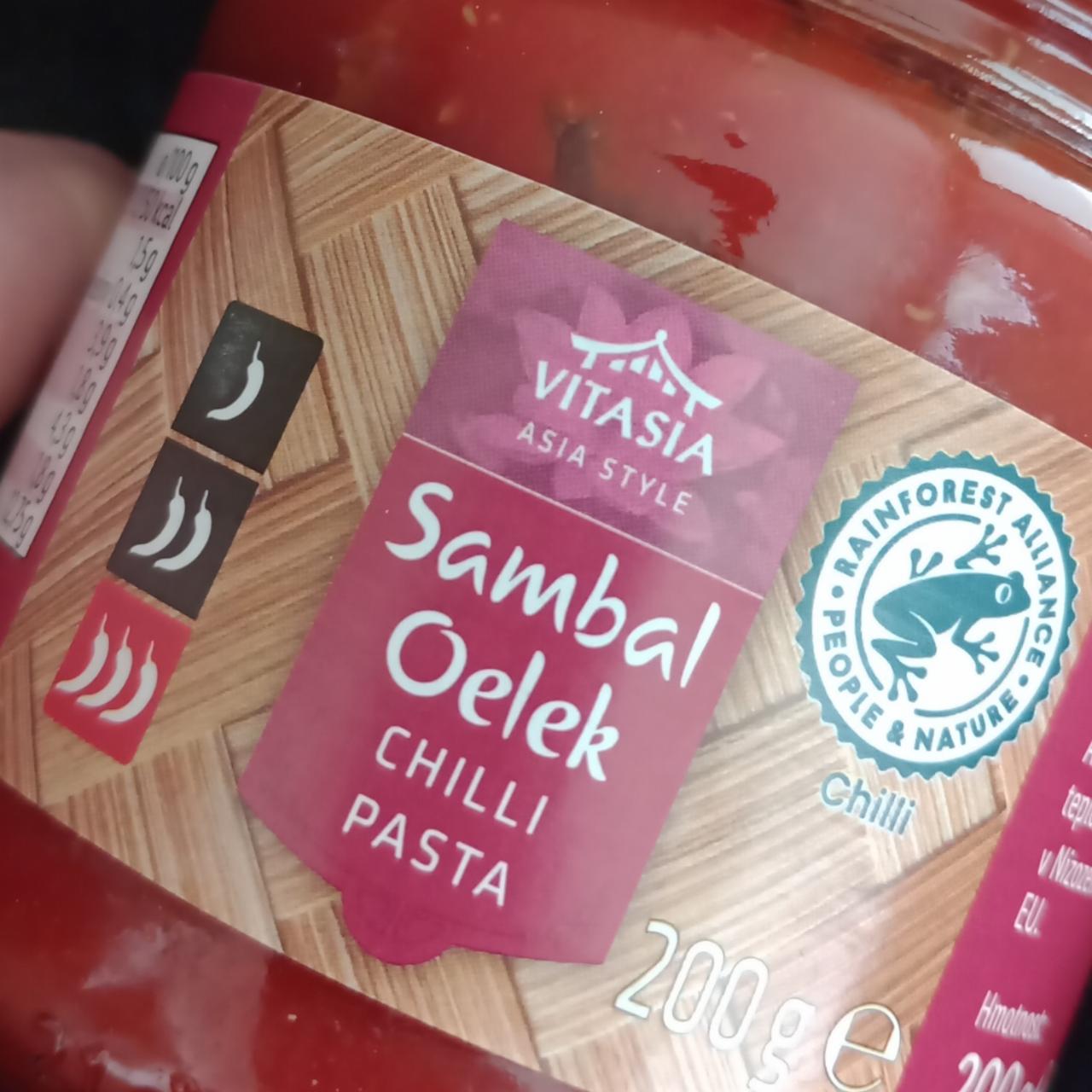 Fotografie - Sambal Oelek Chilli Pasta Vitasia