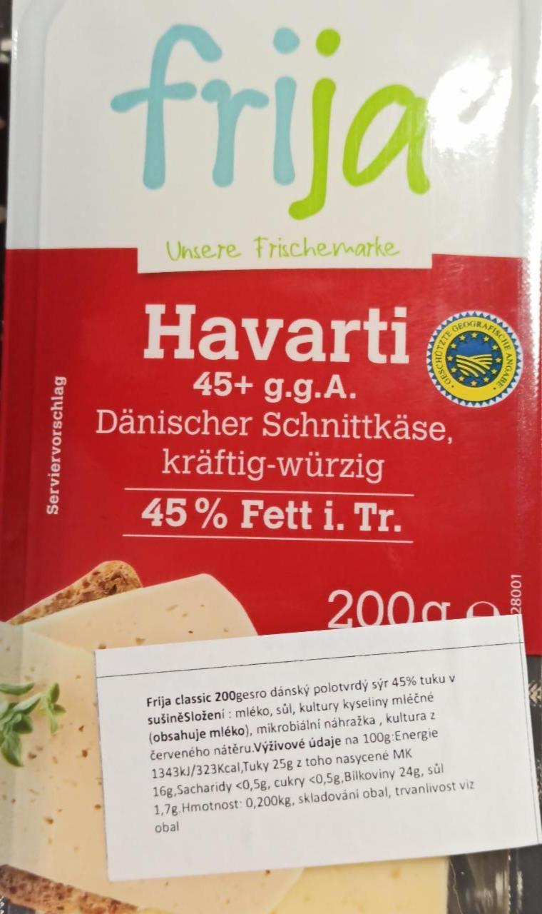 Fotografie - frija Havarti