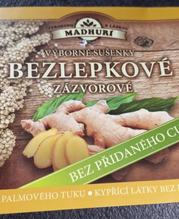 Fotografie - Bezlepkové zazvorové sušenky Madhurí