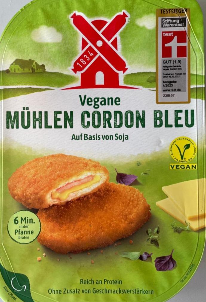 Fotografie - Vegane Mühlen Cordon Bleu Rügenwalder Mühle