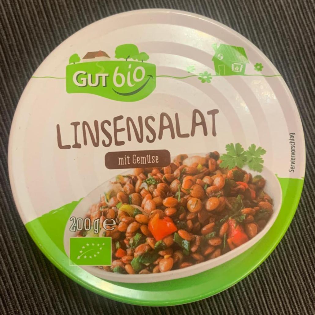 Fotografie - Linsensalat mit Gemüse GutBio