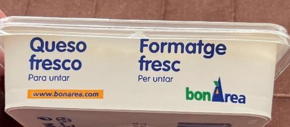 Fotografie - Queso fresco para untar BonÀrea