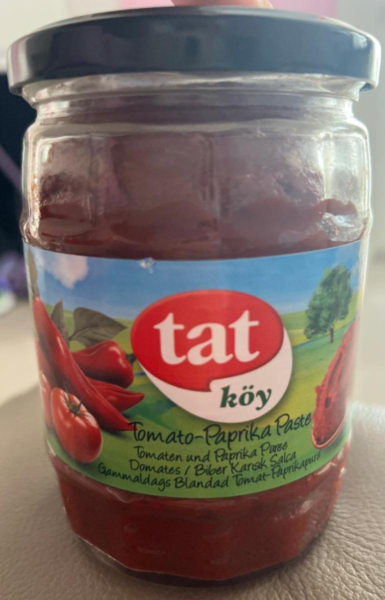 Fotografie - Tomato-Paprika Paste Tat köy