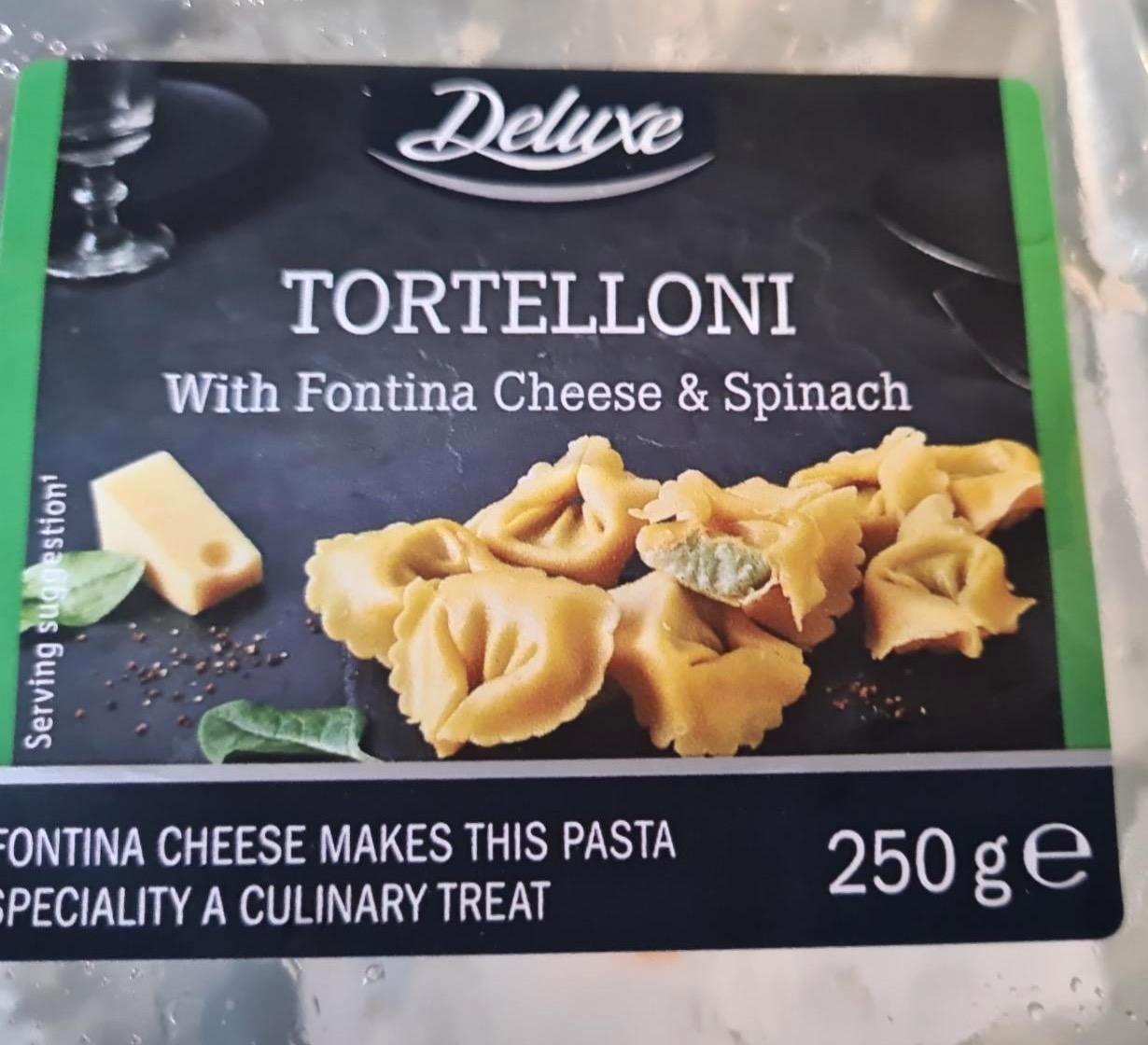 Fotografie - tortelloni se špenátem a fontinou Deluxe