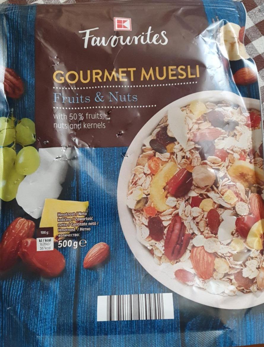 Fotografie - Gourmet Muesli Fruits & Nuts K-Favourites