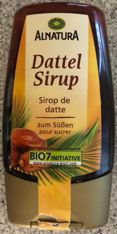 Fotografie - Datlový sirup Alnatura