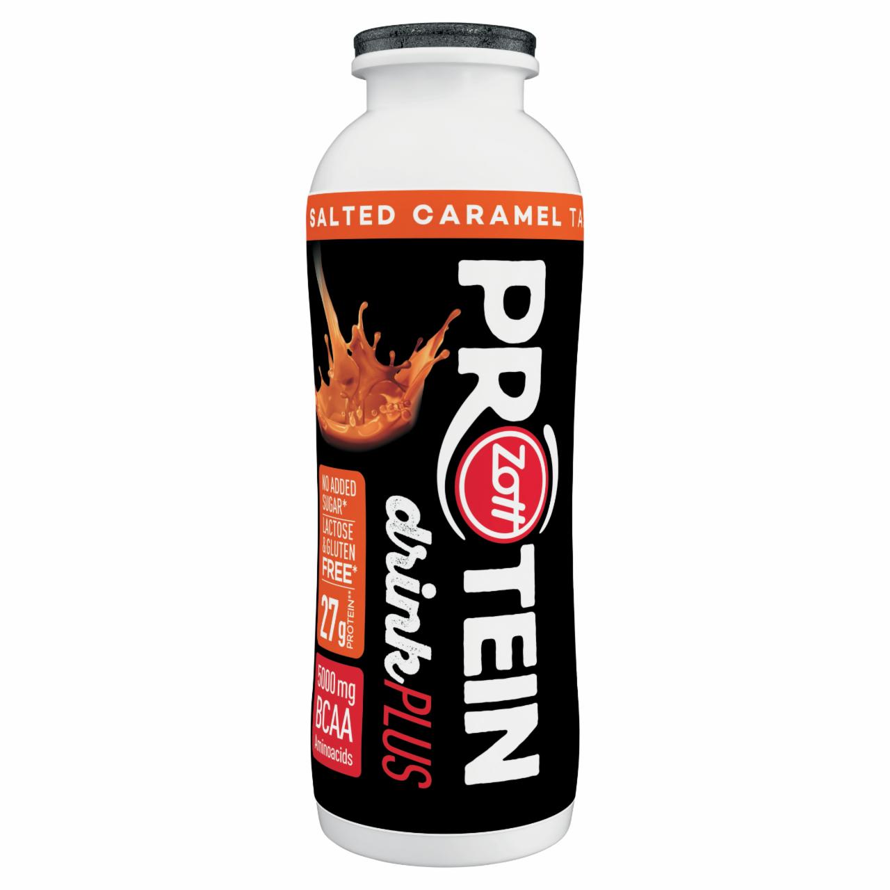 Fotografie - Protein drink plus salted caramel Zott