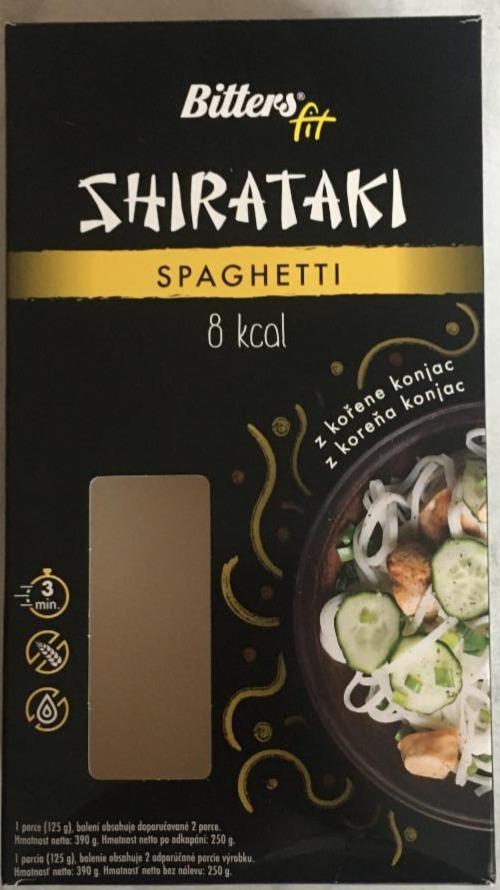 Fotografie - Shirataki spaghettiz kořene konjac Bitters