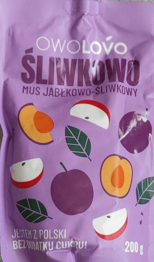 Fotografie - śliwkowo mus jablkowo-sliwkowy Owolovo