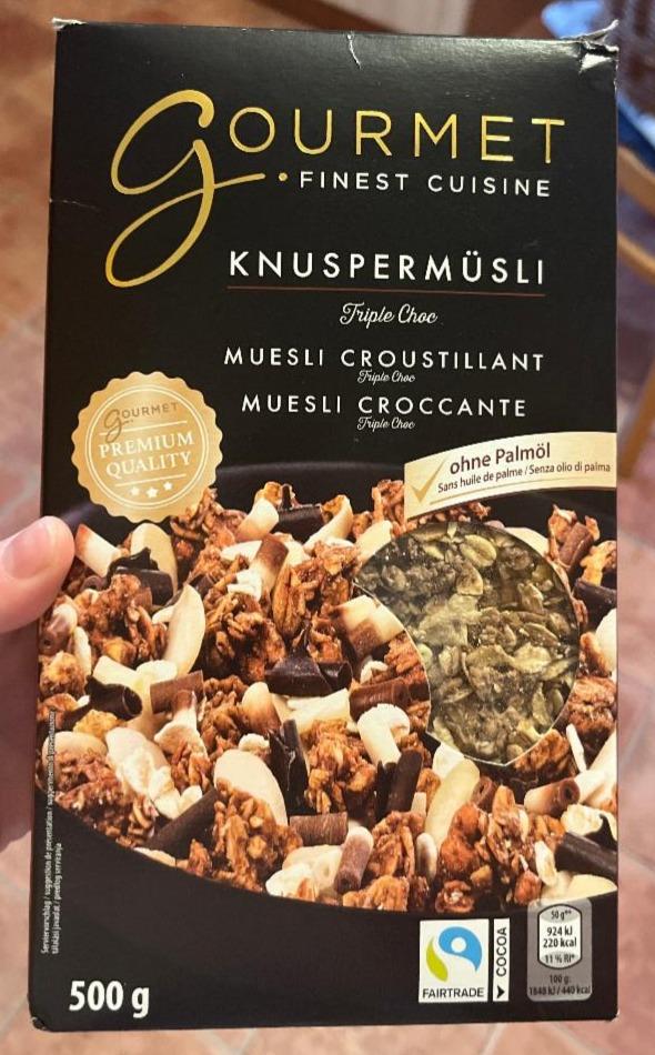 Fotografie - Knuspermüsli Gourmet finest cuisine