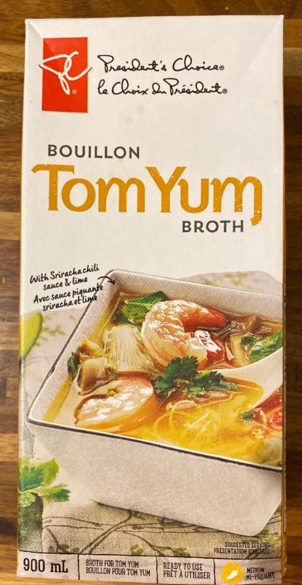 Fotografie - Bouillon tom yum broth President‘s Choice