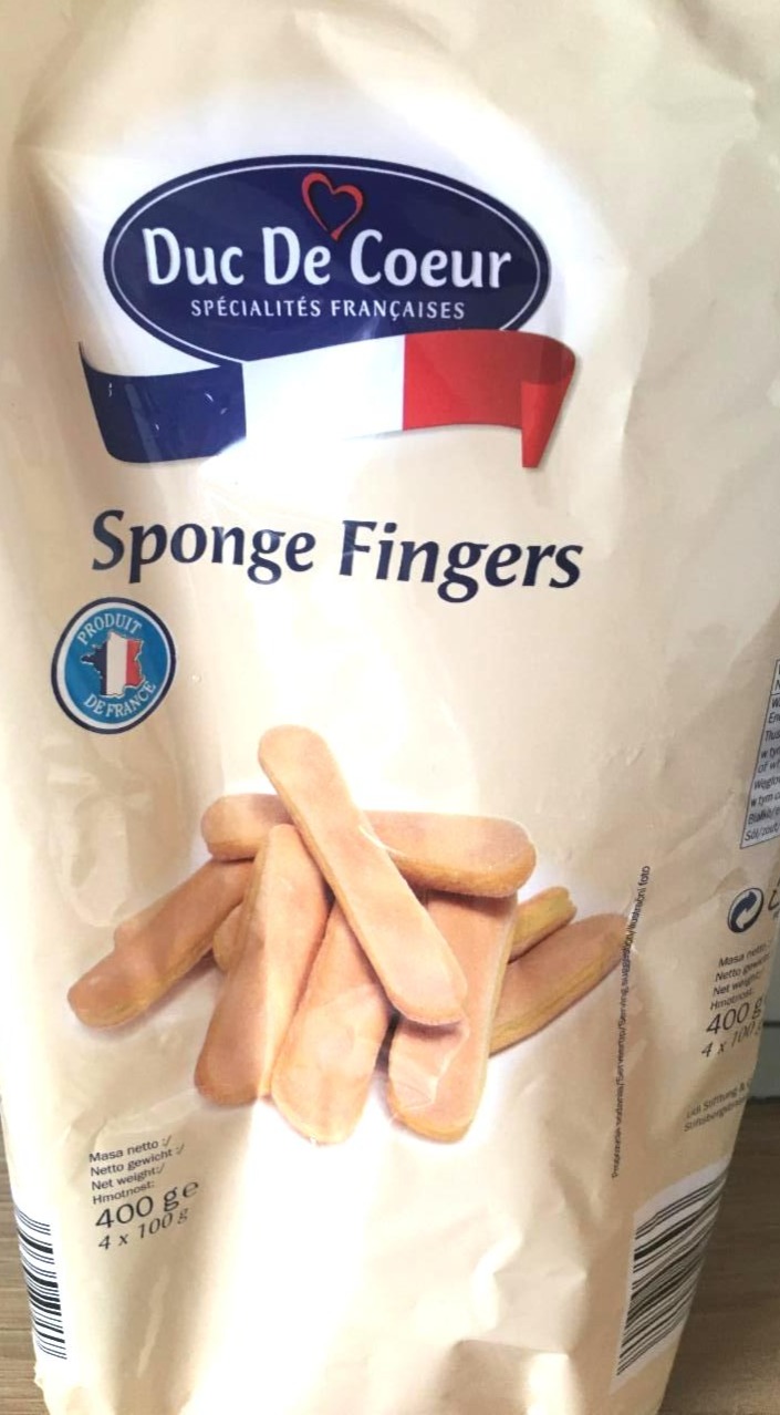 Fotografie - Sponge Fingers Duc De Coeur